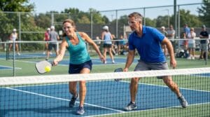Pickleball eye protection 2026 guide showing players wearing protective sports eyewear